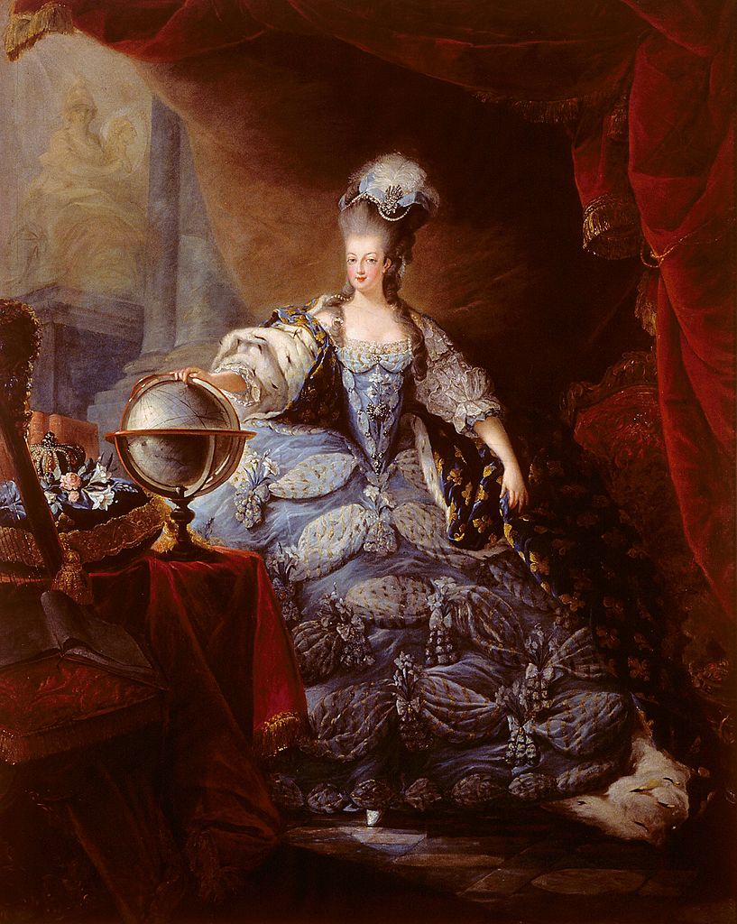1783 – Élisabeth Louise Vigée Le Brun, Marie Antoinette in a