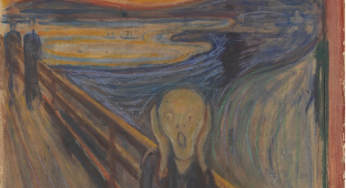The Scream by Edvard Munch: an (emot)icon of modern anxiety and a mysterious inscription